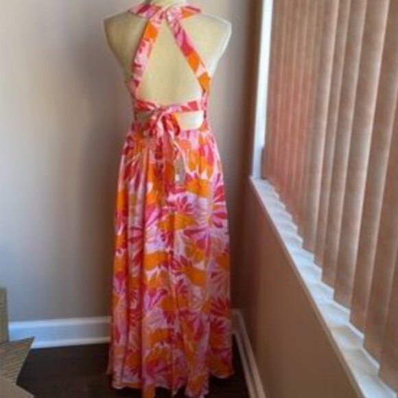 Brand New by Anthropologie Abel The Label ATL Floral Maxi Dress - Picture 10 of 11
